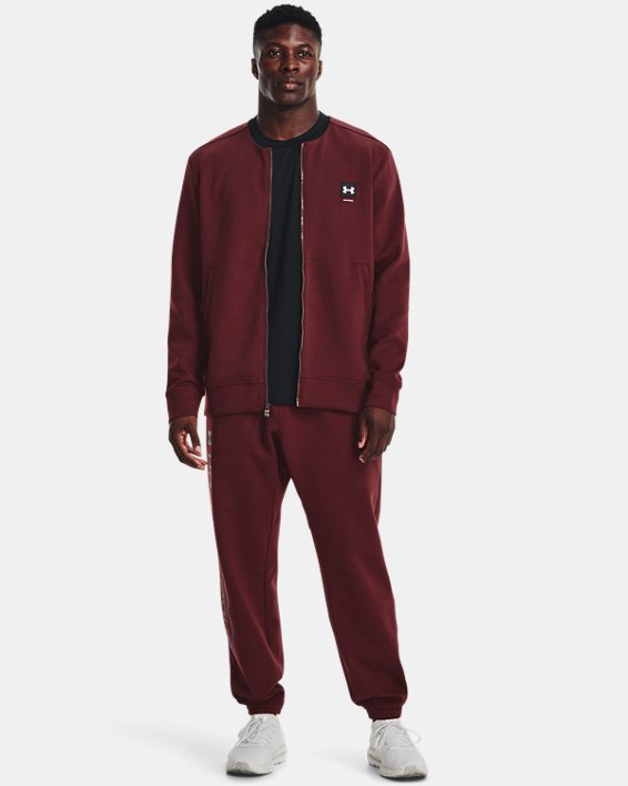 Men's UA Summit Knit Graphic Joggers in Red image number 2